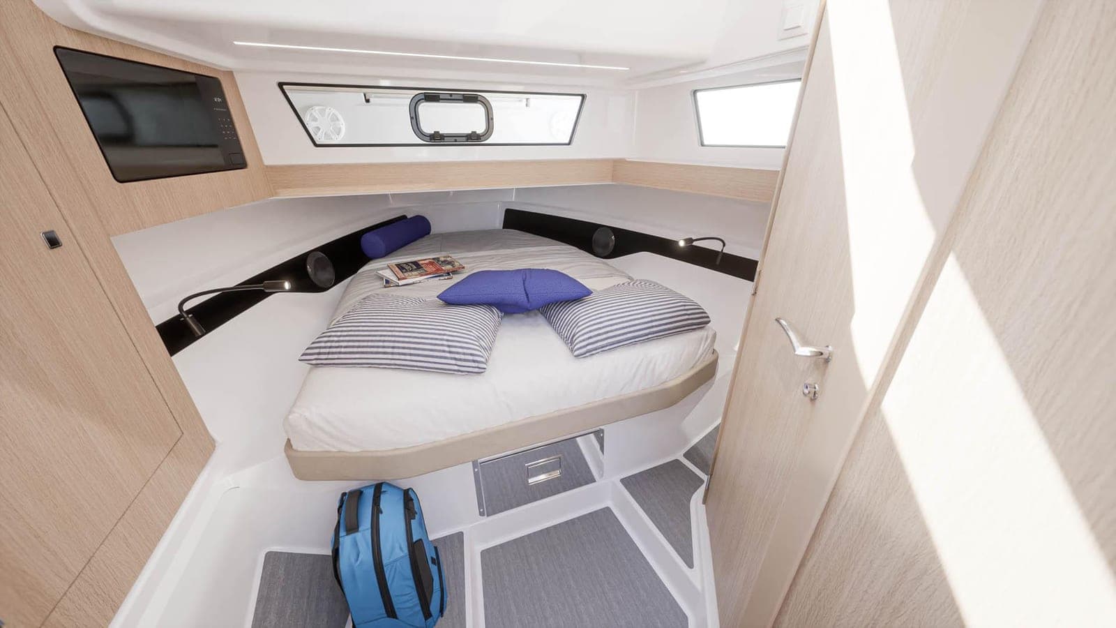 Owner's cabin, EX 34 Cabin