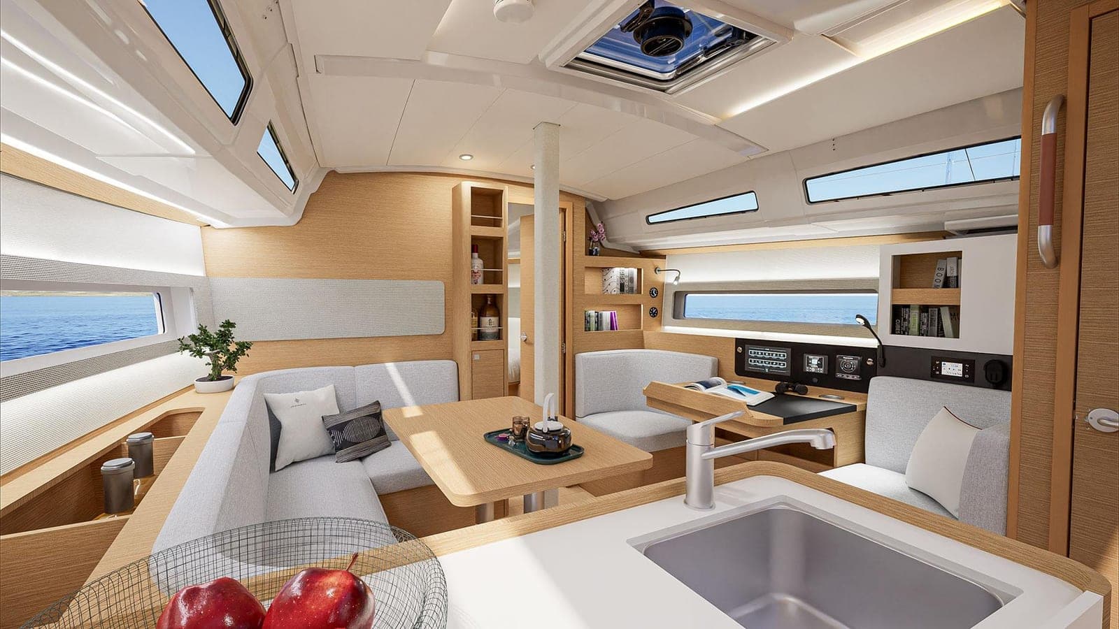 Galley, Sun Odyssey 385